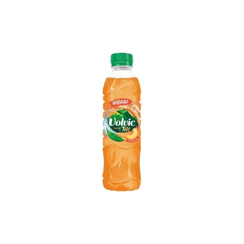 Volvic saveur thé pêche pack de 24 bouteilles