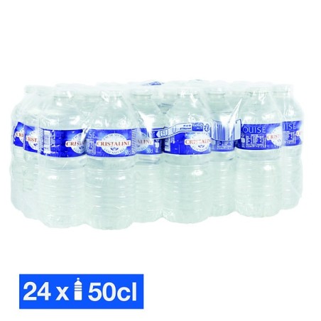 Eau Cristaline – bouteille 50 cl – carton de 24