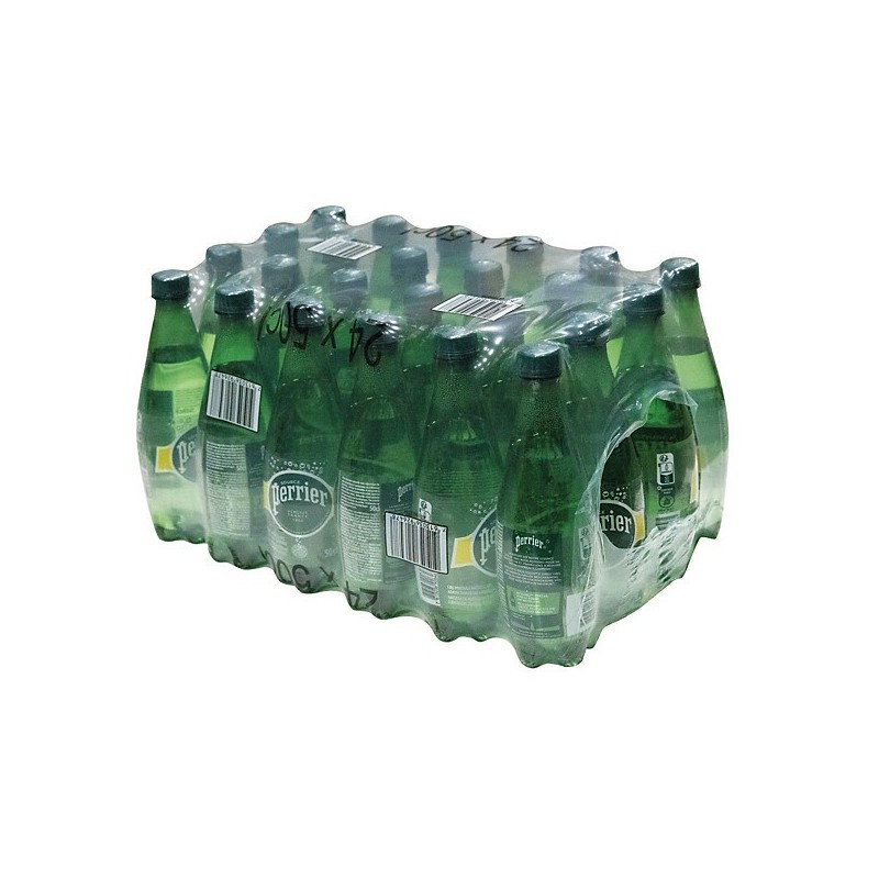 Eau gazeuse Perrier, lot de 24 bouteilles 50 cl