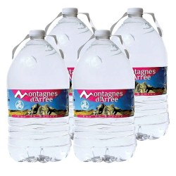 Eau plate Pyrenea, en bonbonne, lot de 4 x 5 L
