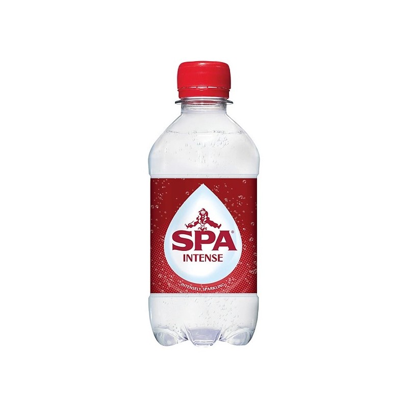 Eau gazeuse Spa Intense, lot de 24 bouteilles de 33 cl